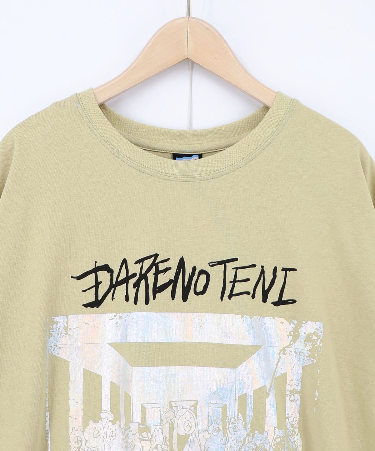 最後のパンサンド 箔プリント接触冷感Tシャツ-14