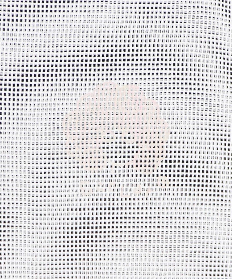 メッシュ×花柄レース 異素材Tシャツ-11