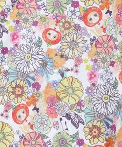 トマトにゃんこ×花柄 接触冷感パーカー-15