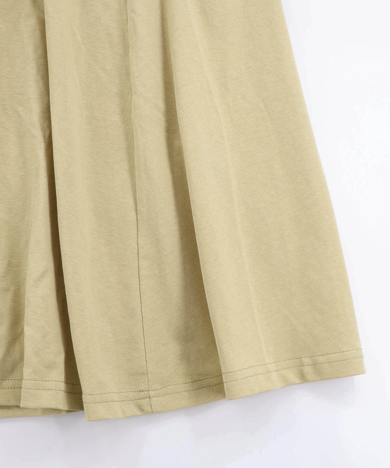 花ネコプリント 接触冷感ワンピース-16