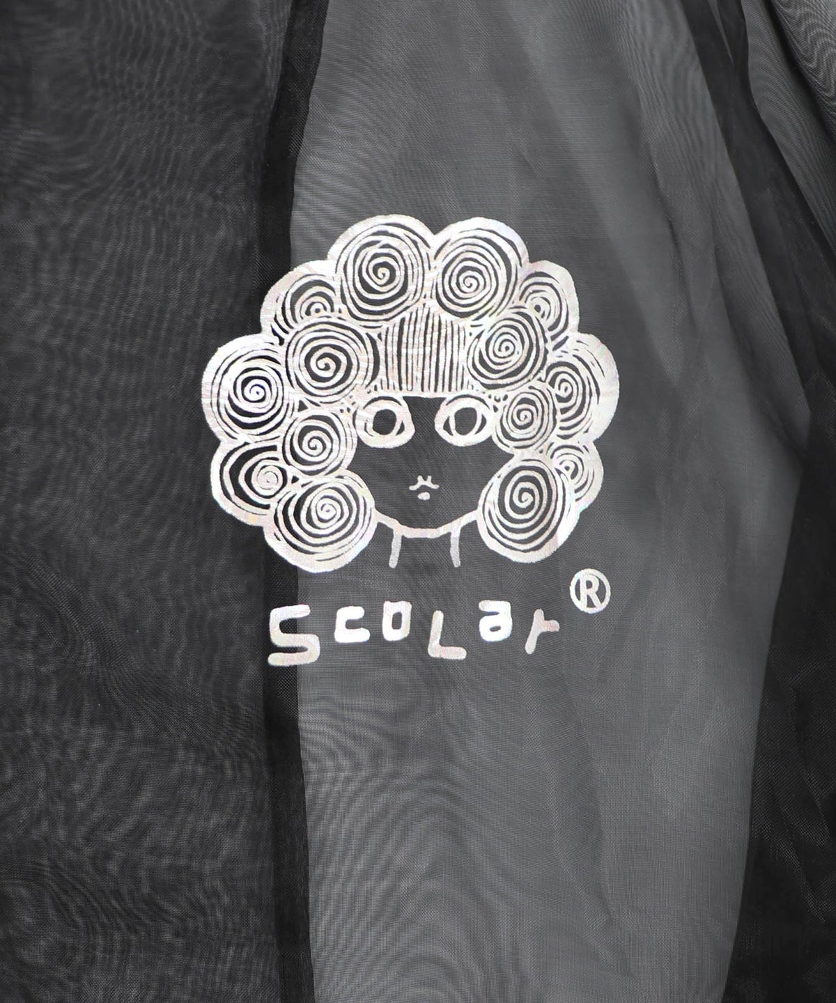 オーガンジー×ナイロン 異素材シアーブルゾン-13