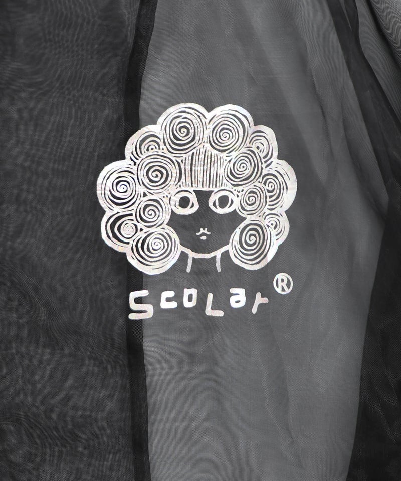 オーガンジー×ナイロン 異素材シアーブルゾン-13