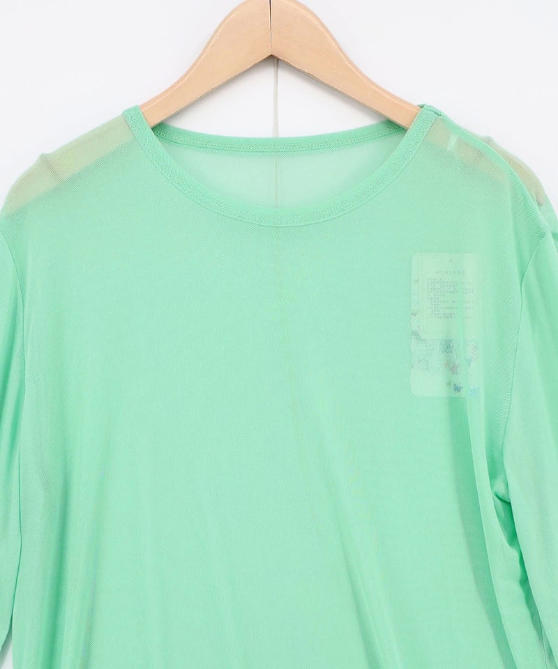 花ネコプリント袖チュールインナー-14