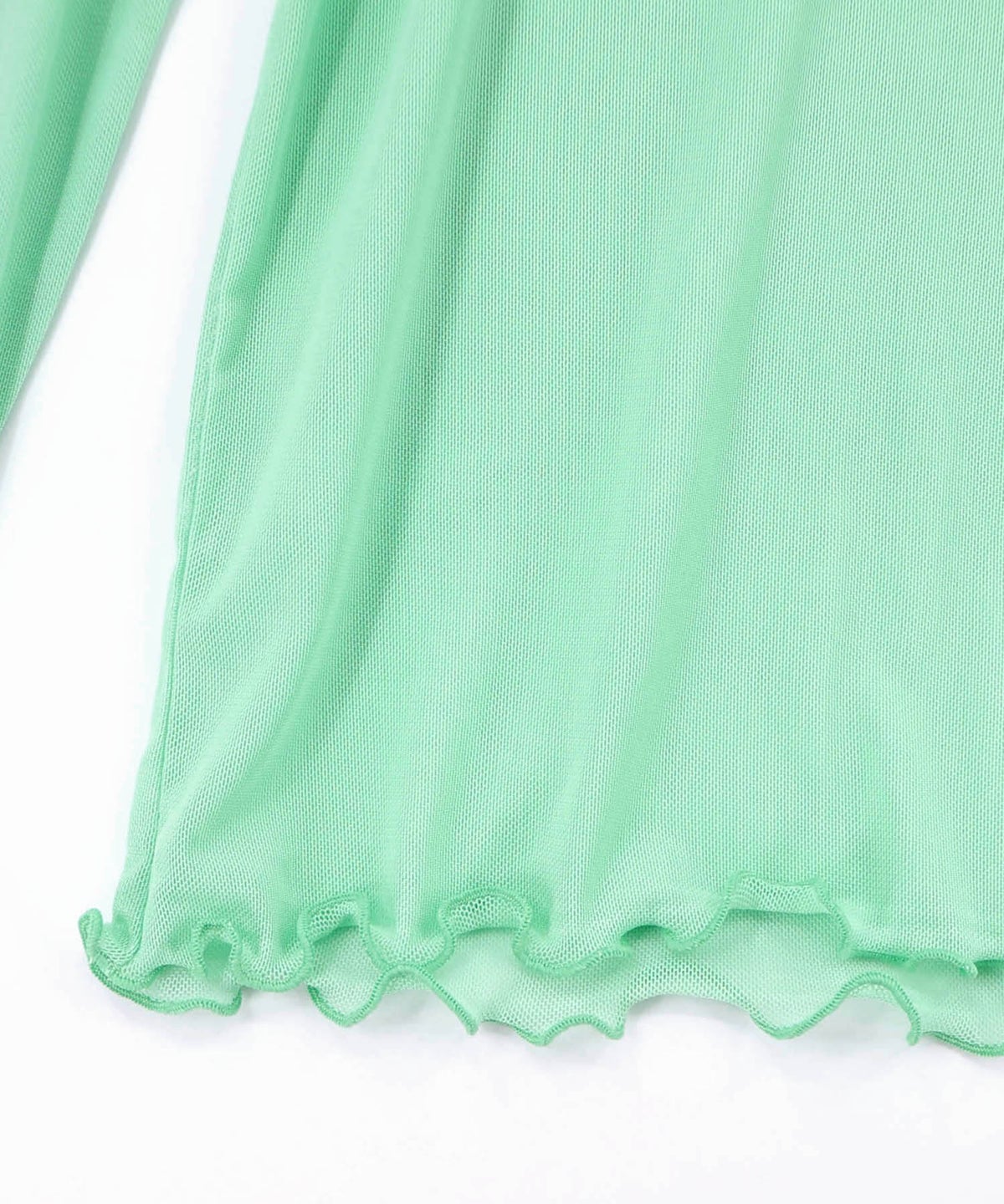 花ネコプリント袖チュールインナー-16