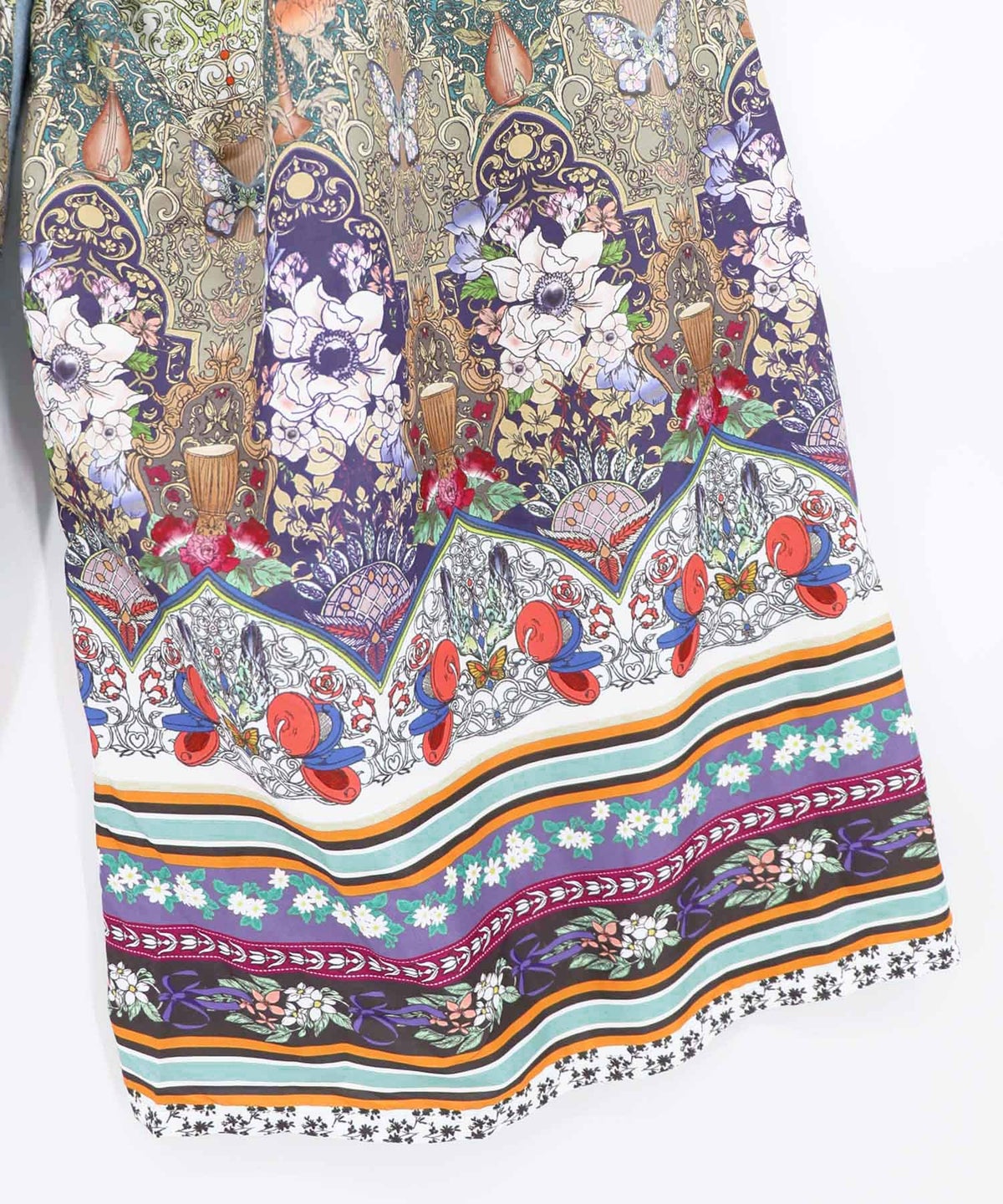 デニム×ストライプ×総柄パンツ-21