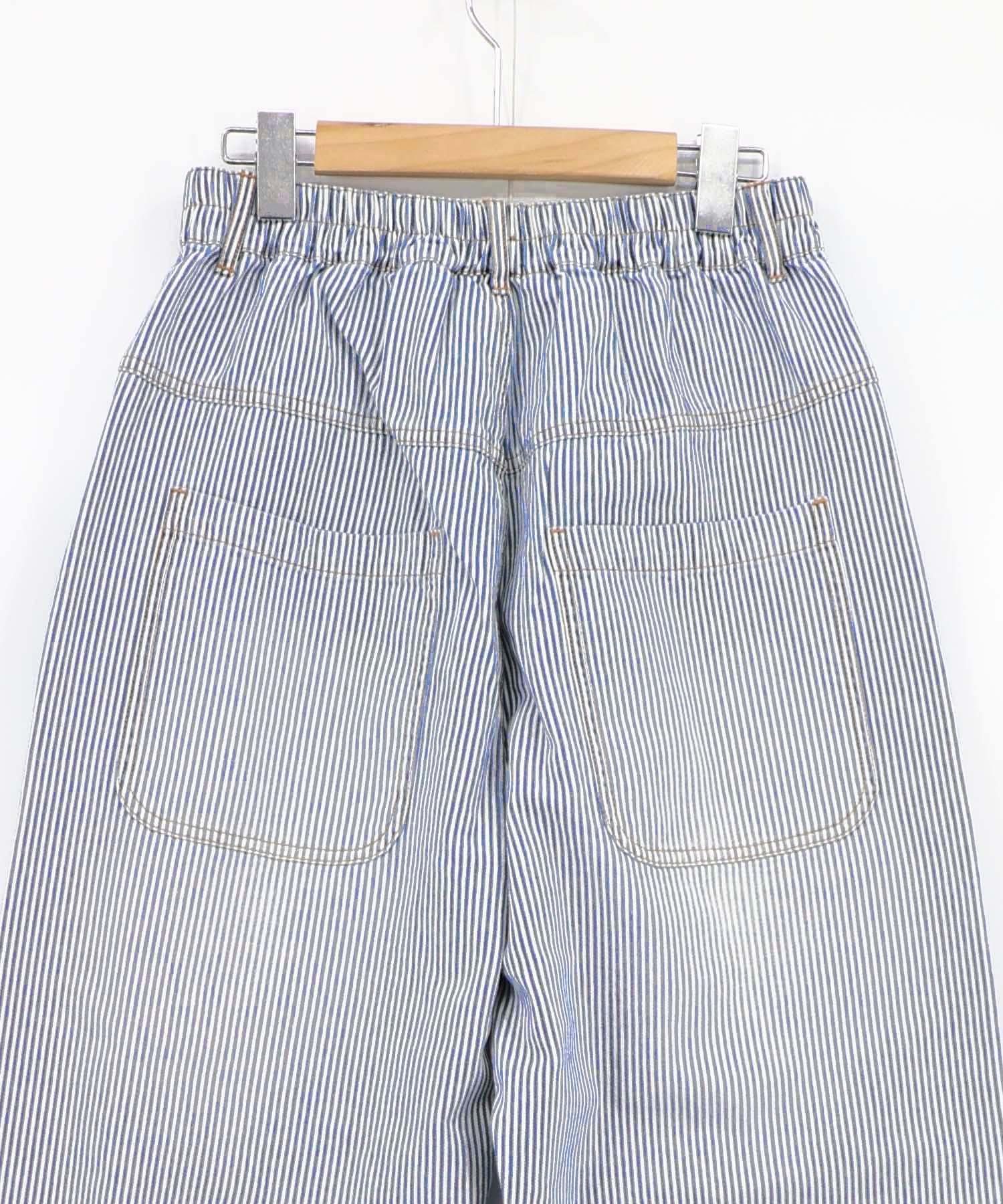 362115：ヒッコリーorデニム 膝アップリケパンツの通販-ScoLar