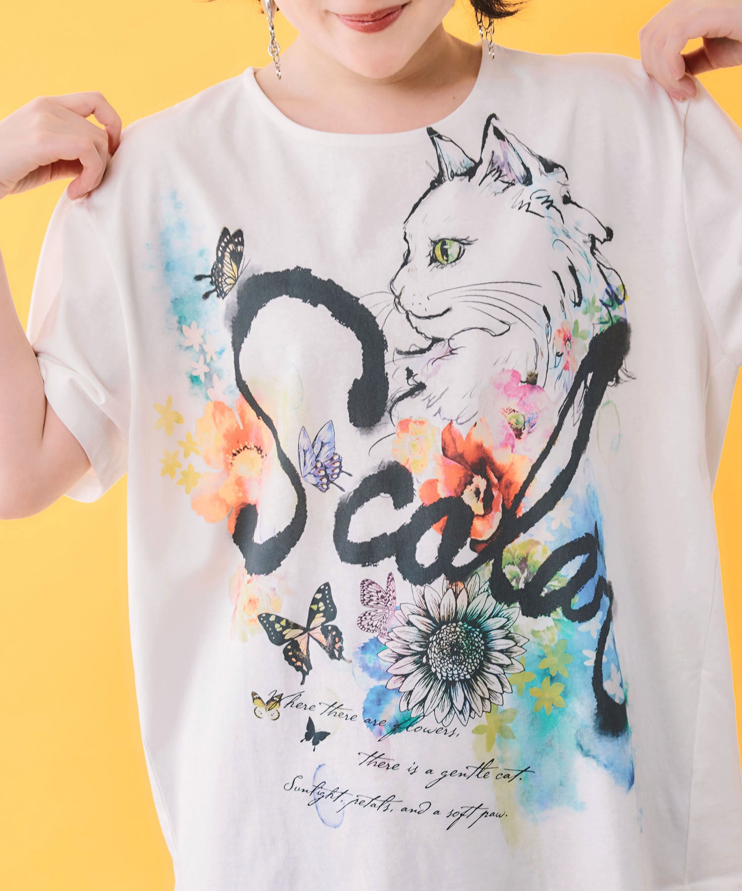162657：花ネコScoLarロゴ 接触冷感プルオーバーの通販-ScoLar