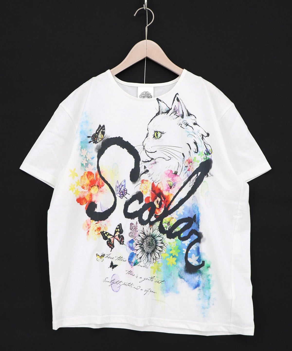 花ネコScoLarロゴ 接触冷感プルオーバー-7
