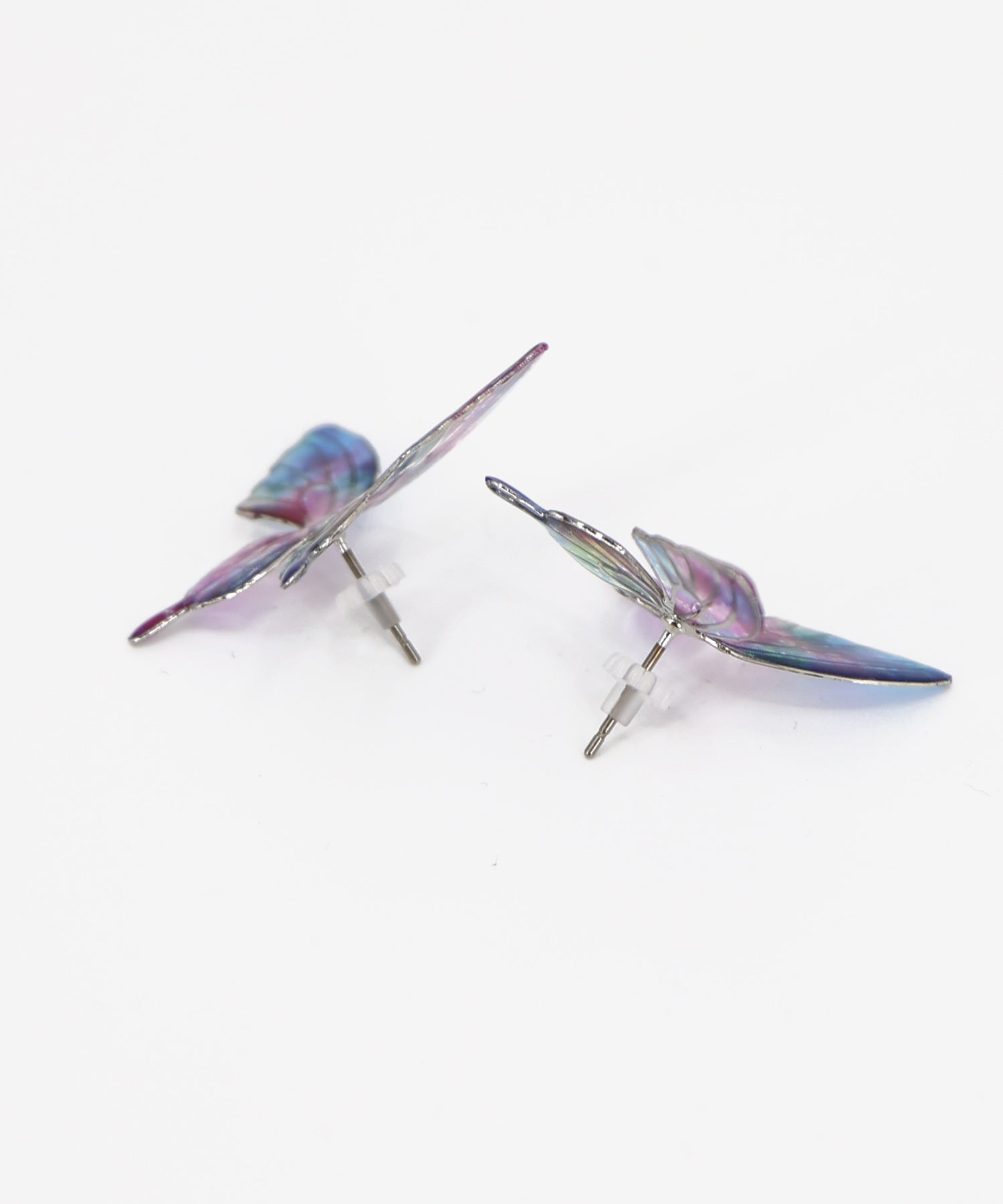 蝶々 グラデーション ピアス 662333：グラデーション蝶々ピアスの通販-ScoLar