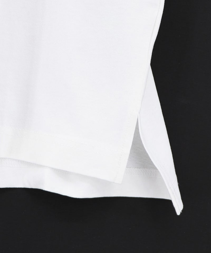 ポケットからこぼれウサギ アップリケTシャツ-21