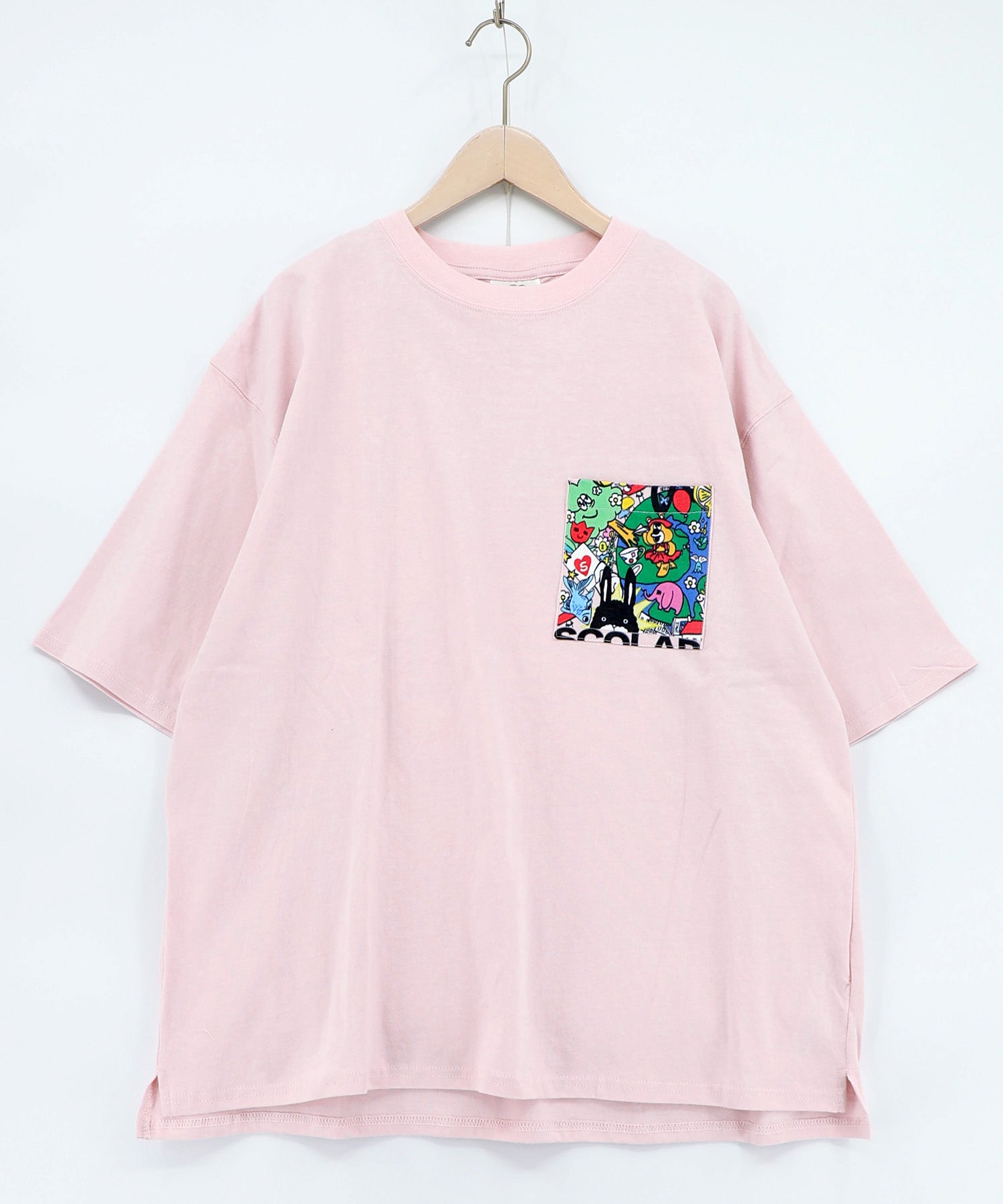 162666：カートゥーン風 スカラーワールド柄Tシャツの通販-ScoLar