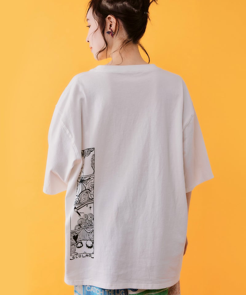 色づくスカラーちゃんUVプリントTシャツ-4