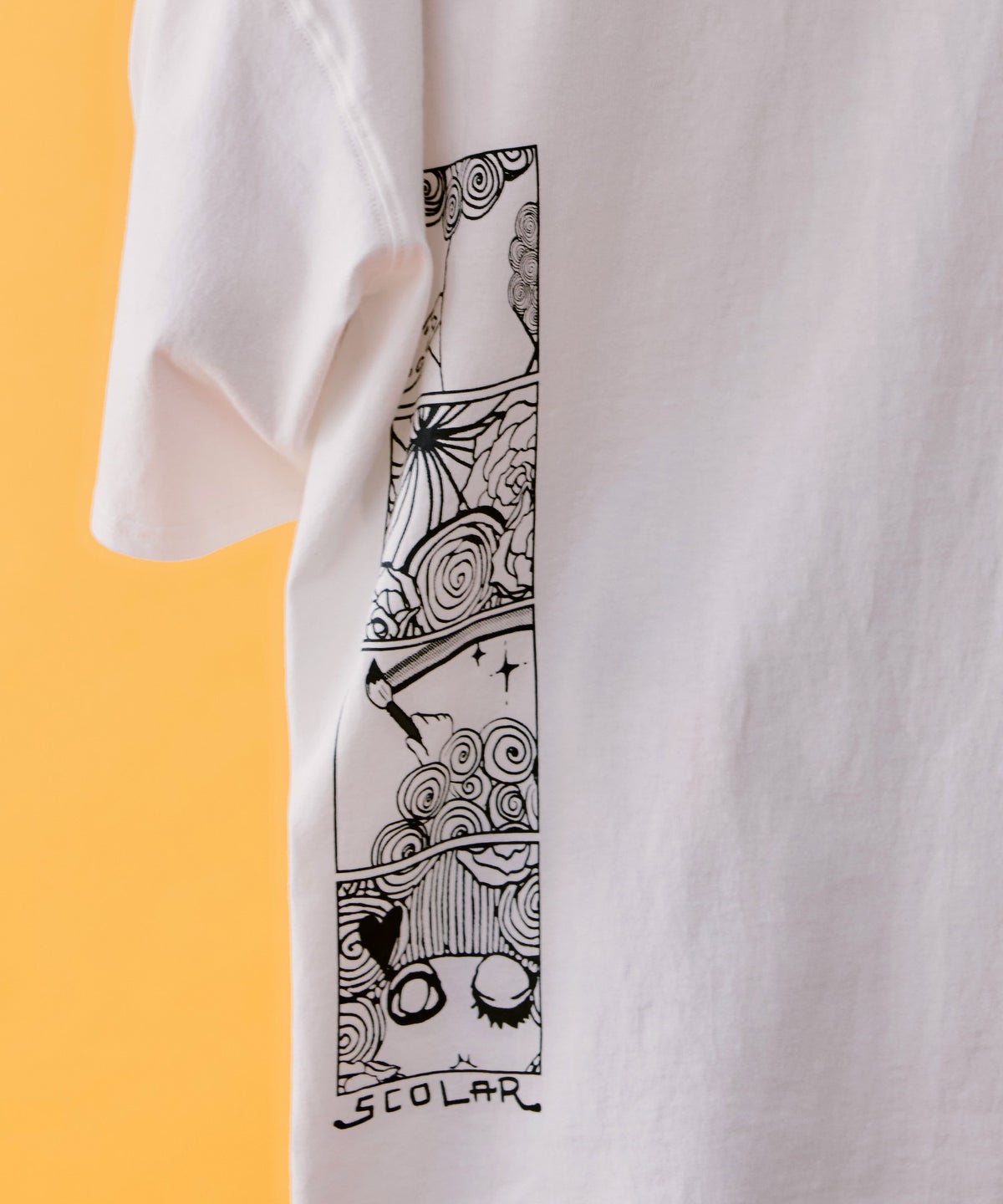 色づくスカラーちゃんUVプリントTシャツ-5
