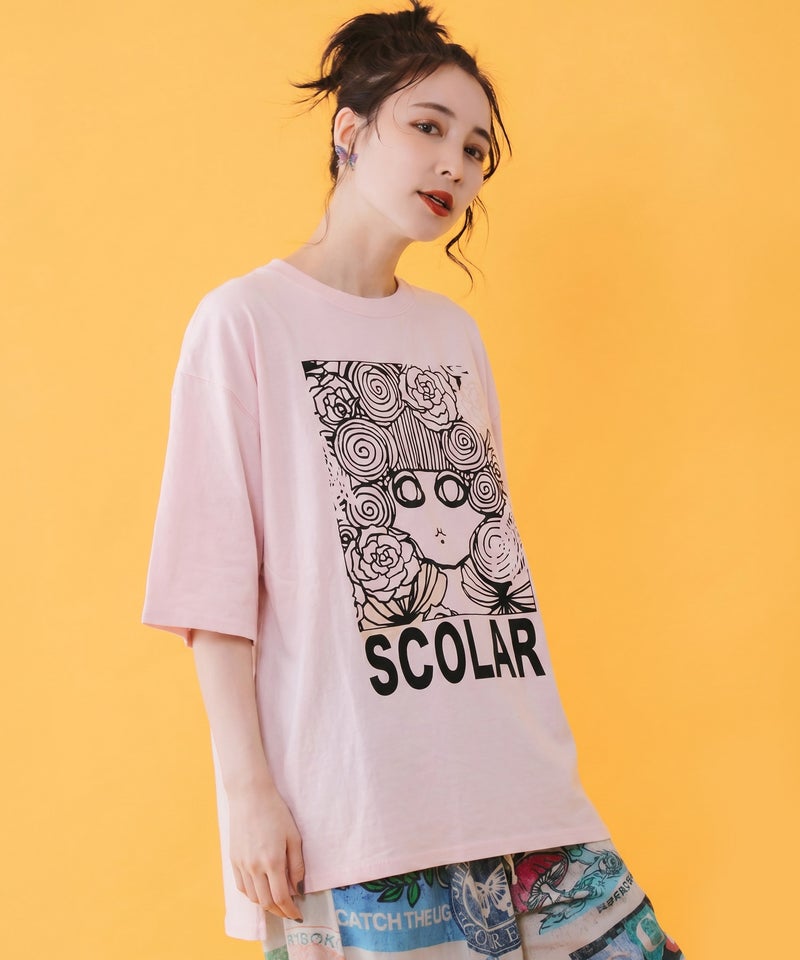 色づくスカラーちゃんUVプリントTシャツ-11
