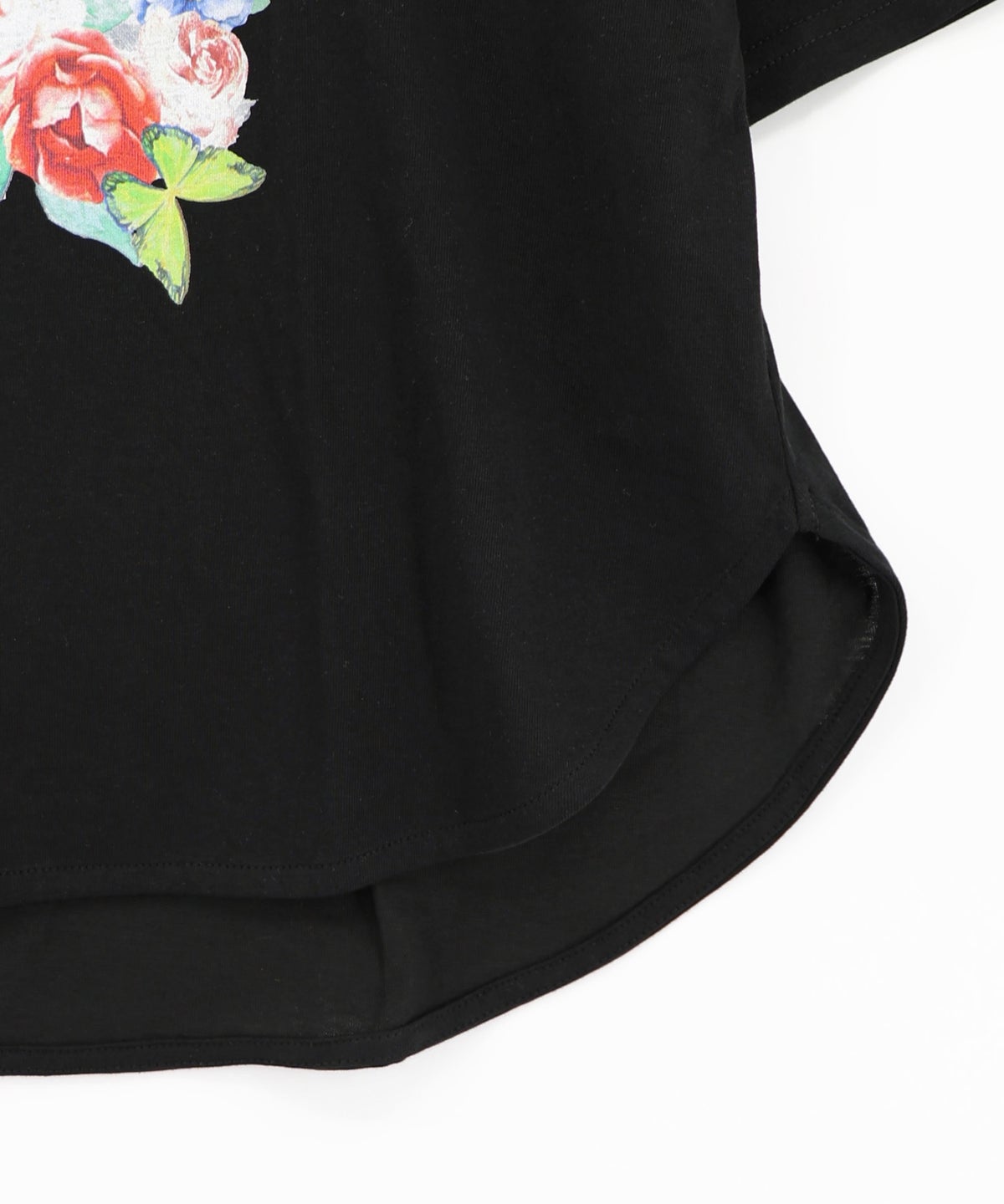 花ネコ×スカラーナンバー柄 接触冷感Tシャツ-17