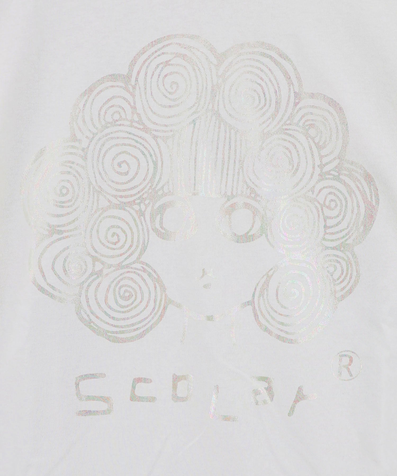 162654：オーロラ箔プリントスカラーちゃん 接触冷感Tシャツの通販-ScoLar
