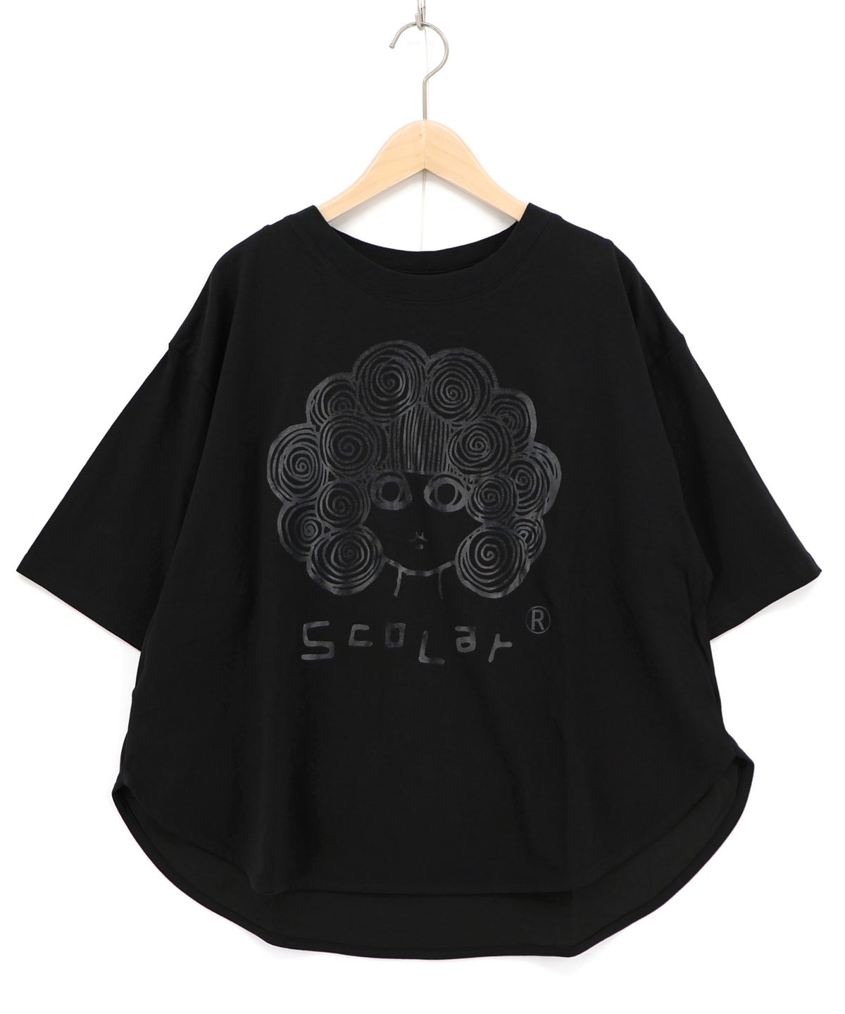 オーロラ箔プリントスカラーちゃん 接触冷感Tシャツ-9