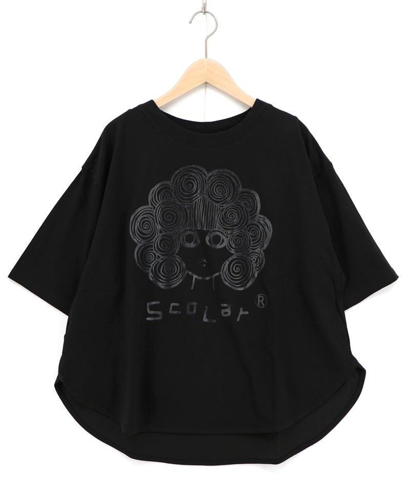 オーロラ箔プリントスカラーちゃん 接触冷感Tシャツ-9