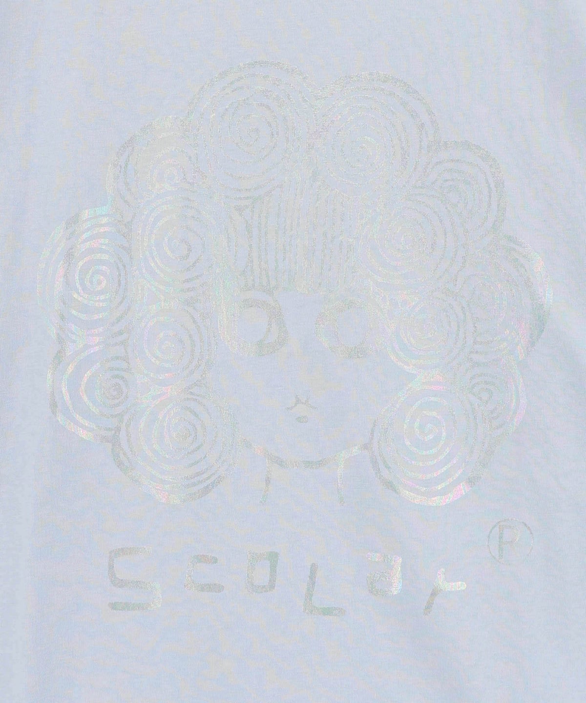 オーロラ箔プリントスカラーちゃん 接触冷感Tシャツ-12