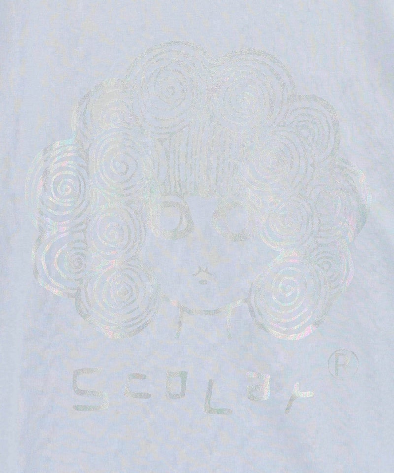 オーロラ箔プリントスカラーちゃん 接触冷感Tシャツ-12