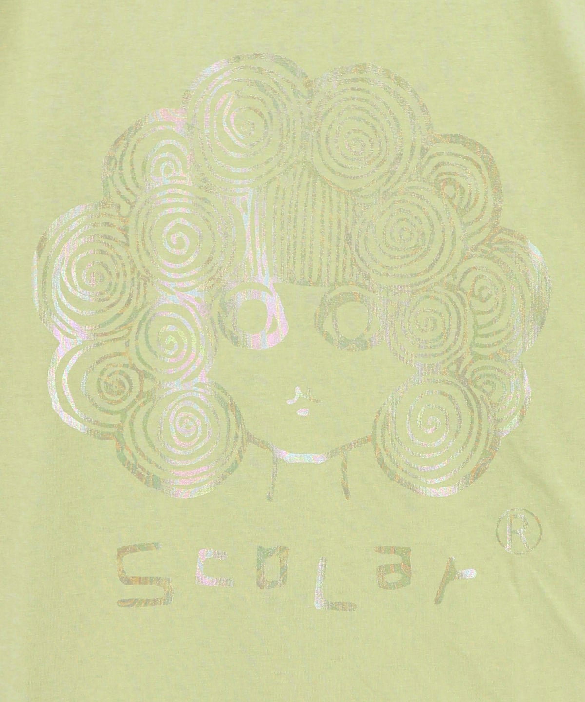 オーロラ箔プリントスカラーちゃん 接触冷感Tシャツ-14