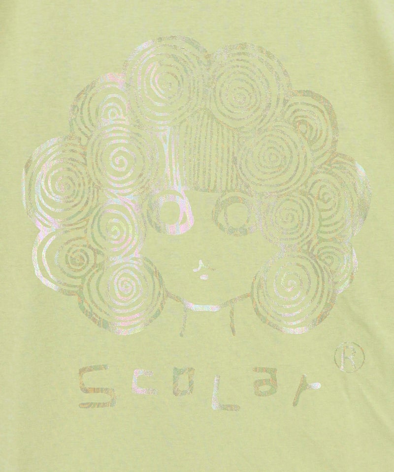 オーロラ箔プリントスカラーちゃん 接触冷感Tシャツ-14