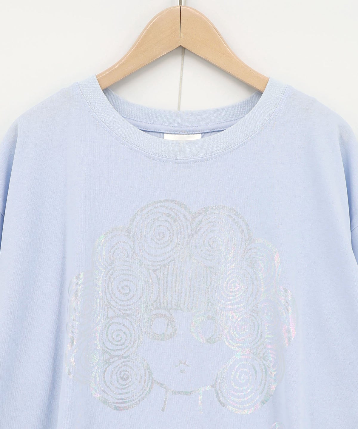 オーロラ箔プリントスカラーちゃん 接触冷感Tシャツ-15