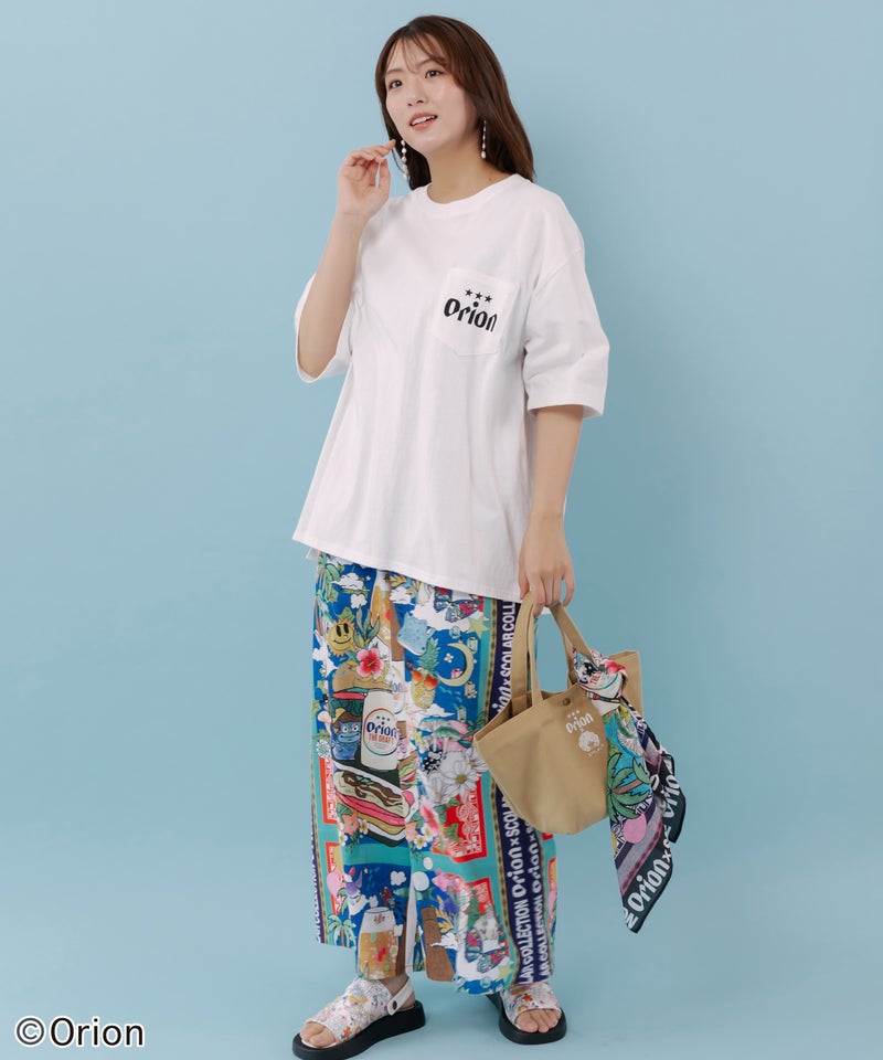 orion×ScoLar スカーフ柄バッグ-4