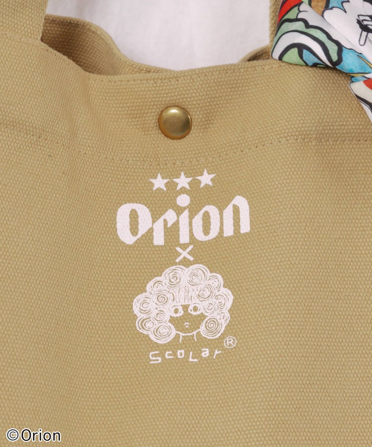 orion×ScoLar スカーフ柄バッグ-6