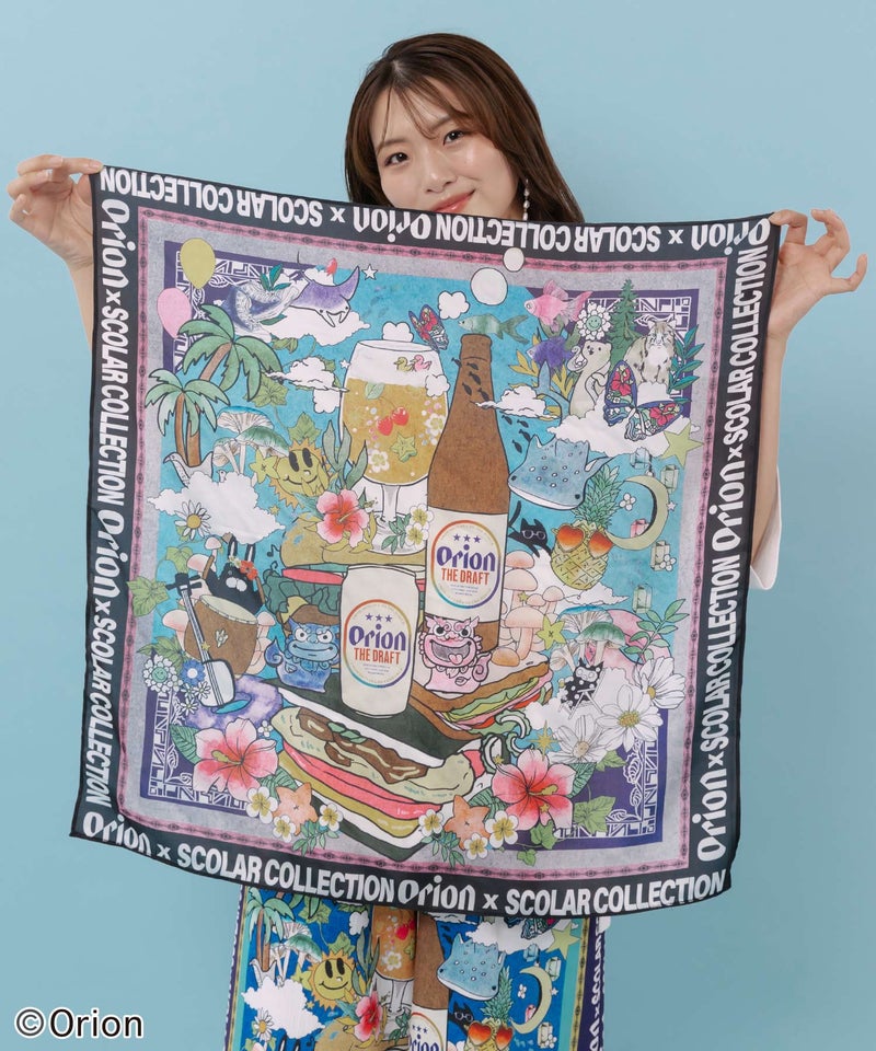 orion×ScoLar スカーフ柄バッグ-8