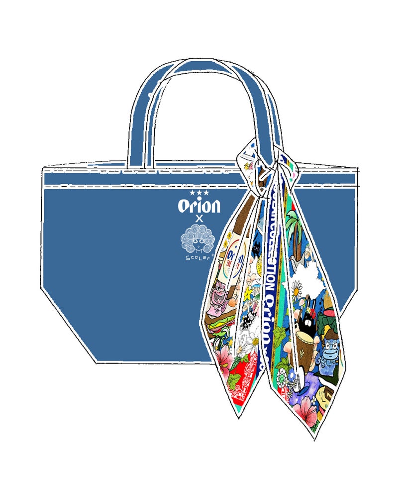 orion×ScoLar スカーフ柄バッグ-9
