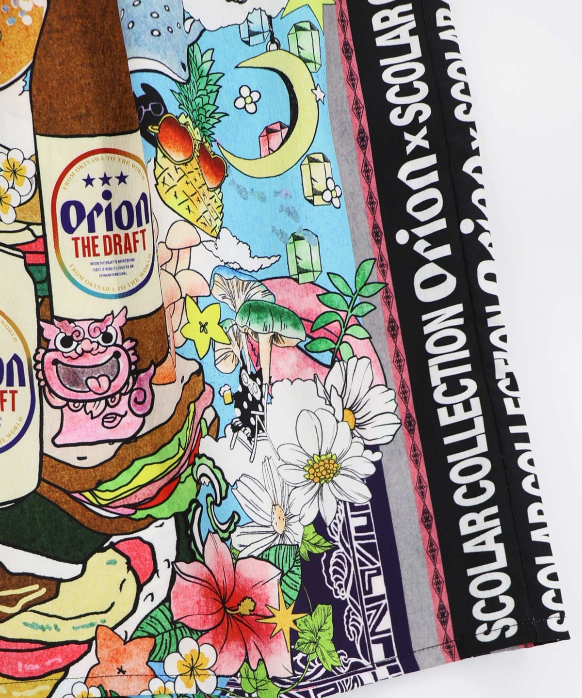 orion×ScoLar スカーフ柄パンツ-9