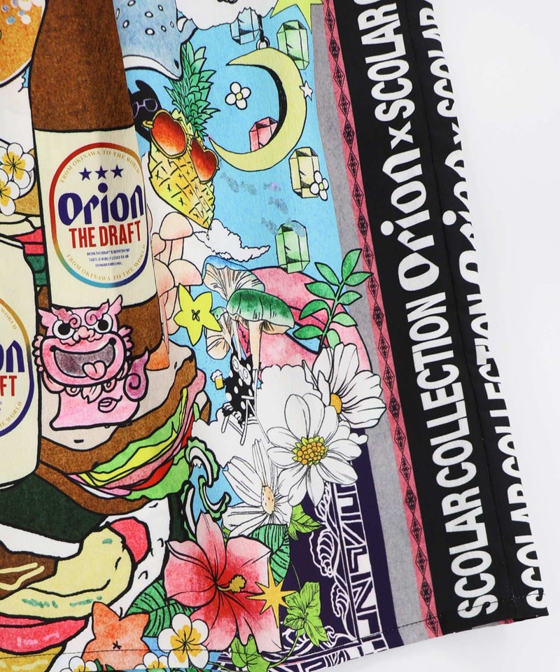 orion×ScoLar スカーフ柄パンツ-9