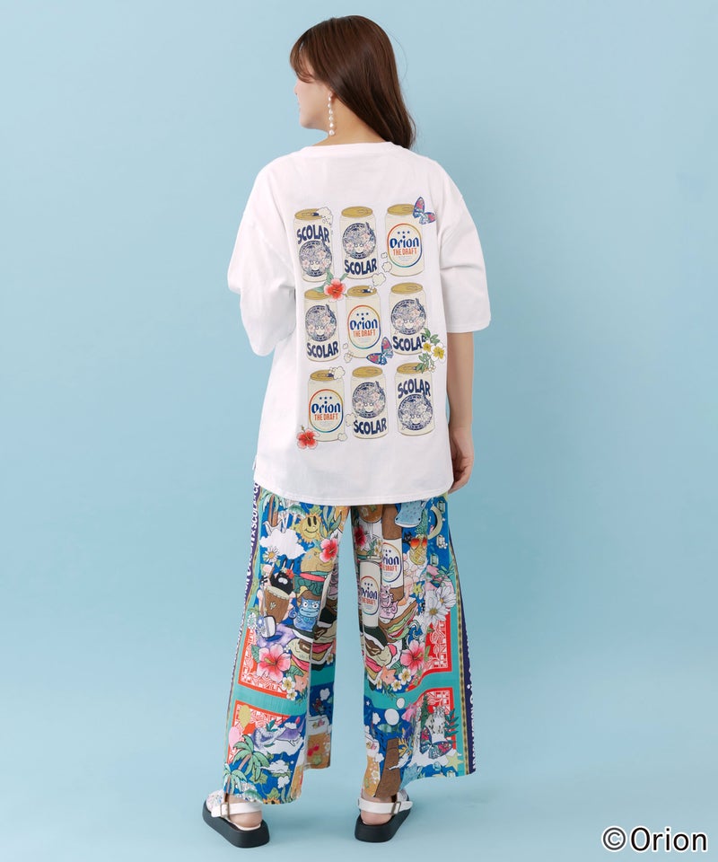 orion×ScoLar Beer缶コレクションTシャツ-2