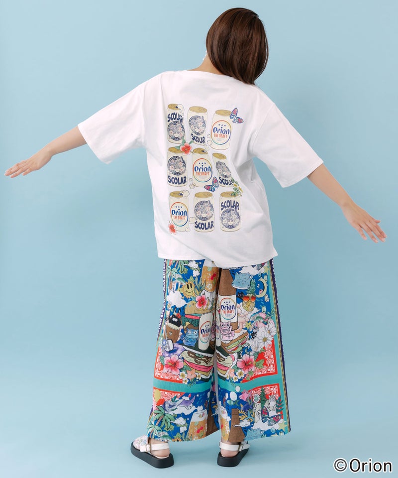orion×ScoLar Beer缶コレクションTシャツ-3