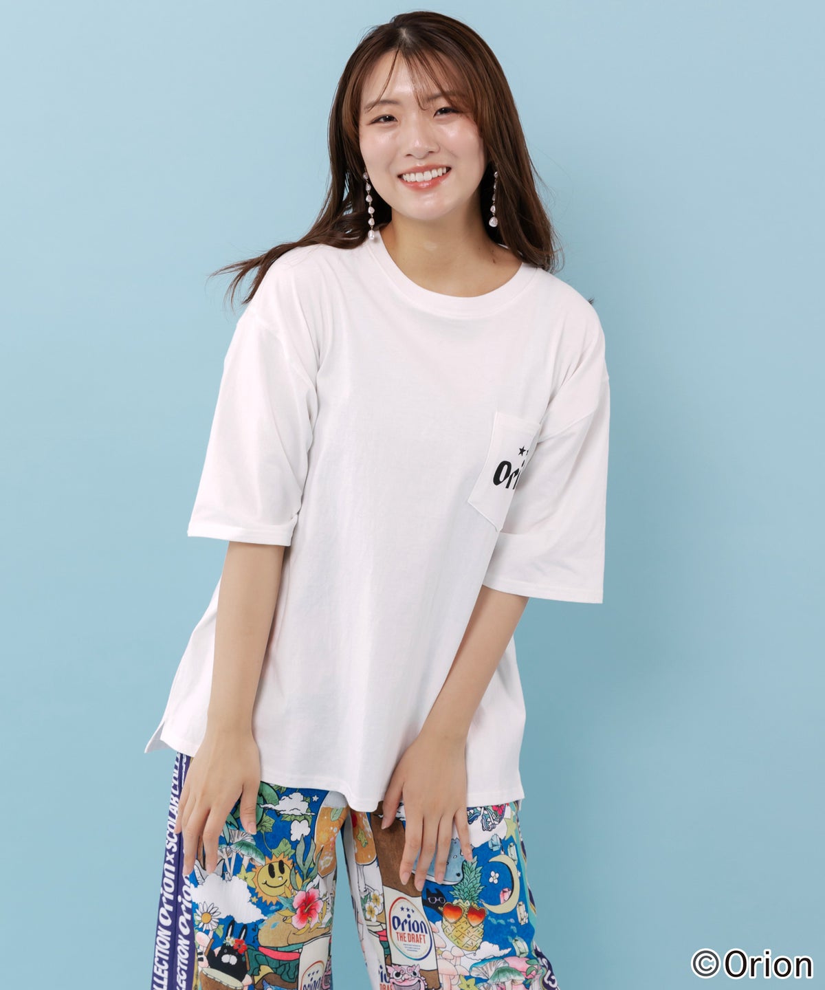 orion×ScoLar Beer缶コレクションTシャツ-4