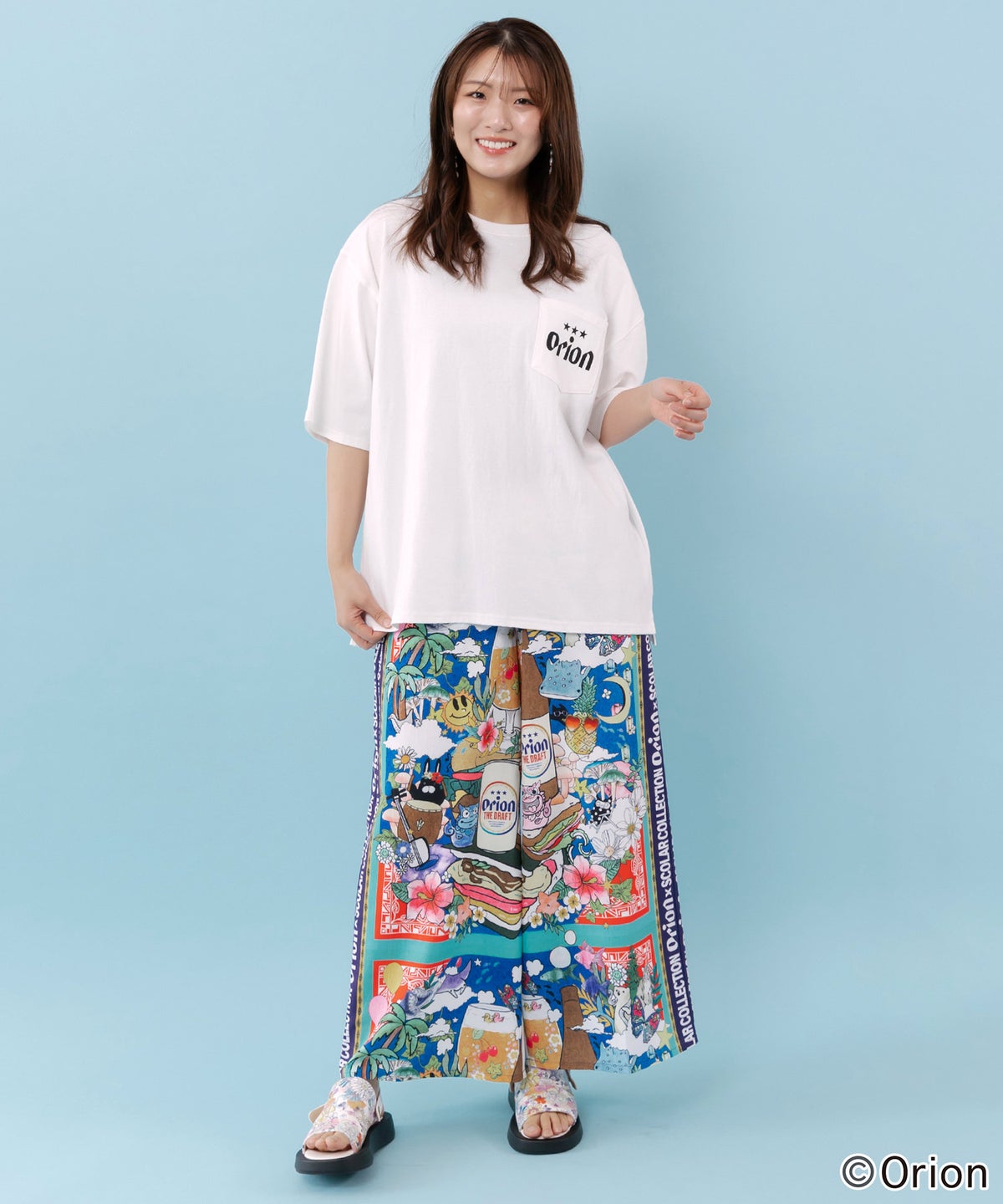 orion×ScoLar Beer缶コレクションTシャツ-5