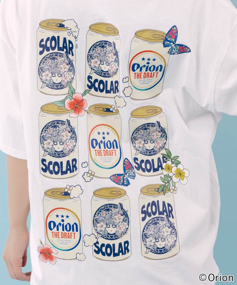 orion×ScoLar Beer缶コレクションTシャツ-9