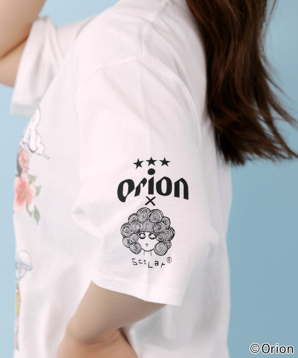 orion×ScoLar ROUTE58沖縄柄Tシャツ-6