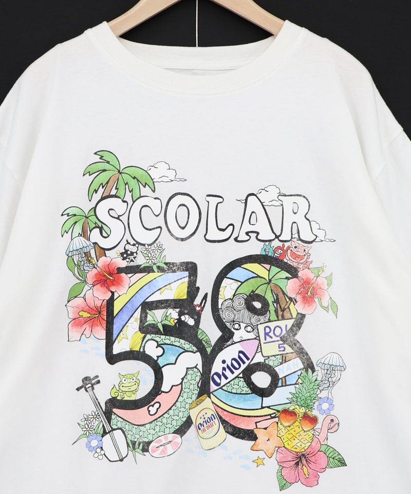 orion×ScoLar ROUTE58沖縄柄Tシャツ-15