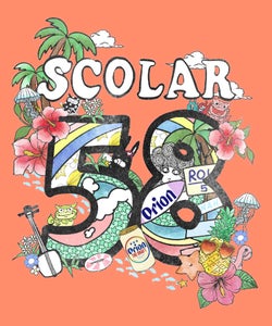 orion×ScoLar ROUTE58沖縄柄Tシャツ-15