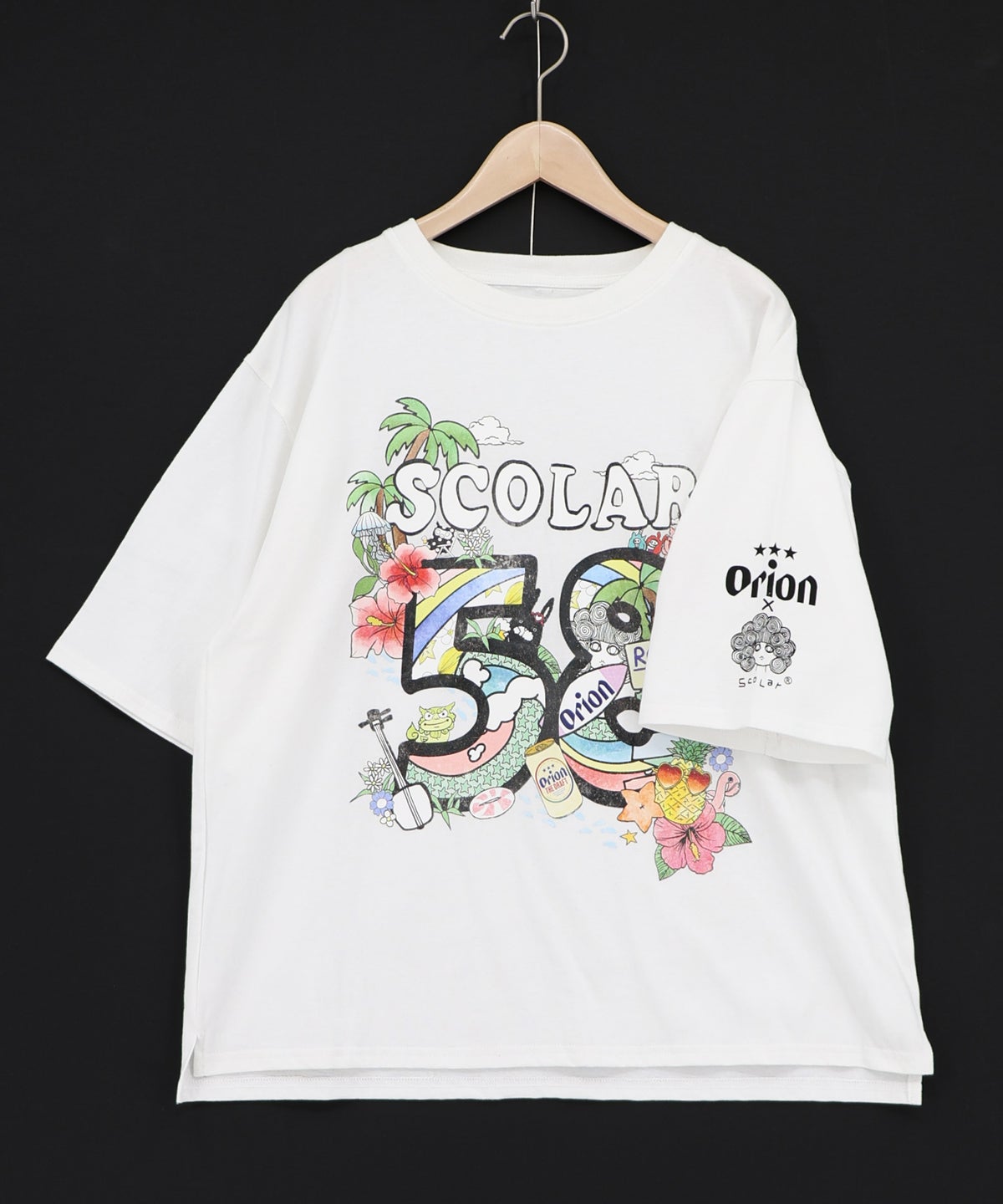 orion×ScoLar ROUTE58沖縄柄Tシャツ-19