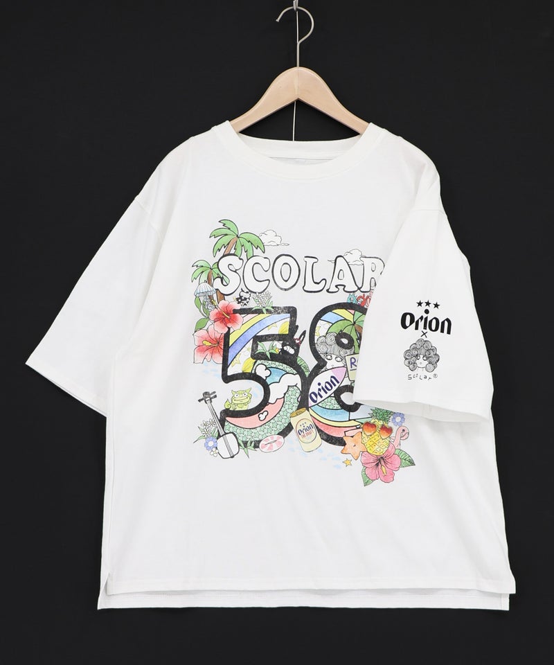 orion×ScoLar ROUTE58沖縄柄Tシャツ-19