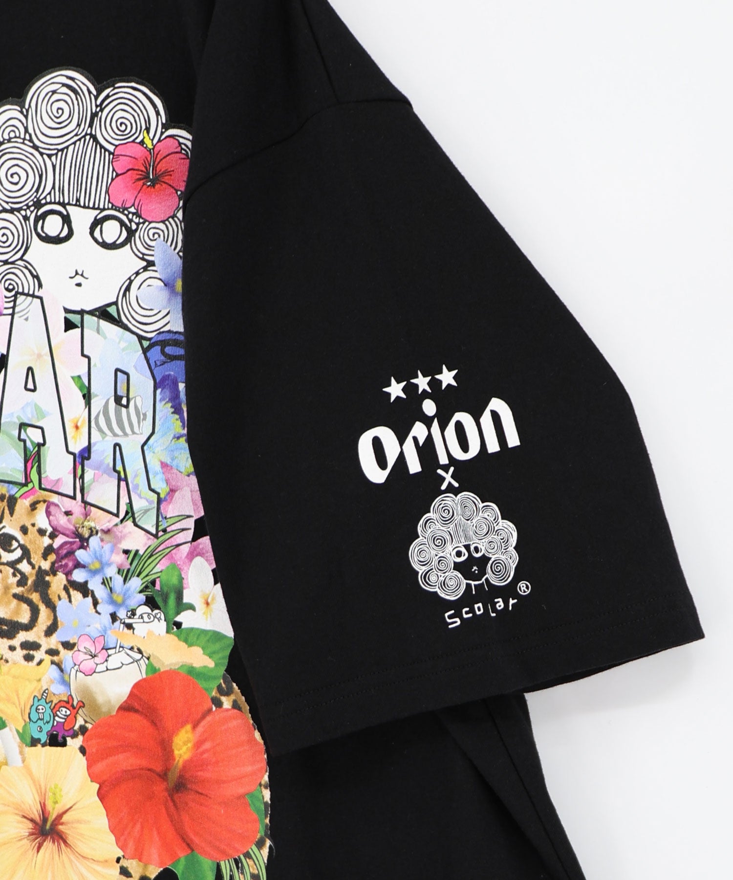 462007：orion×ScoLar ボタニカルパラダイス柄Tシャツの通販-ScoLar