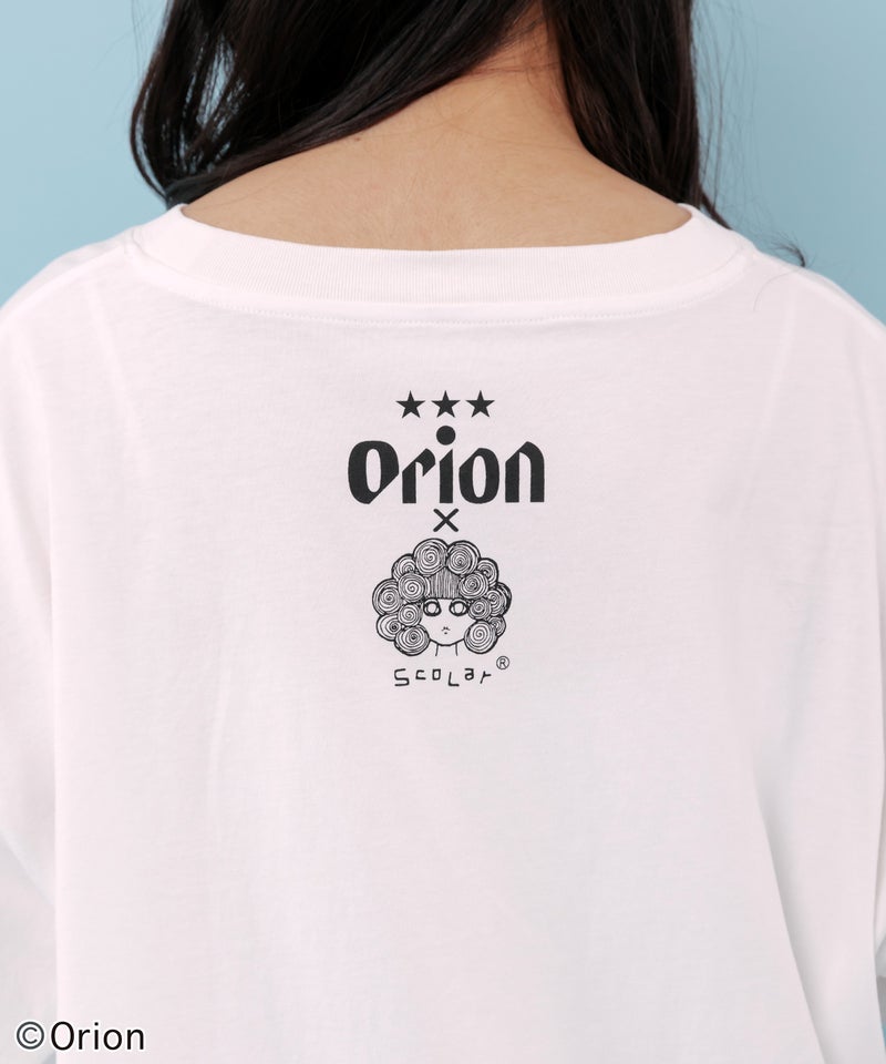 orion×ScoLar フラワーカーニバル柄Tシャツ-5
