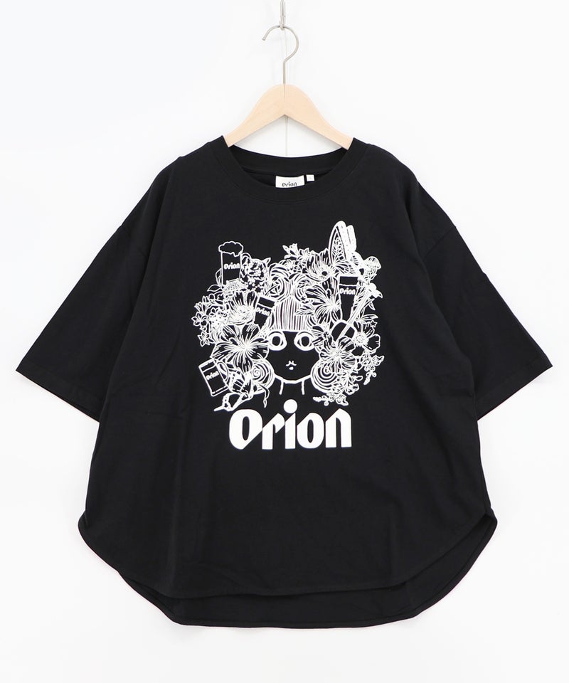 orion×ScoLar フラワーカーニバル柄Tシャツ-13