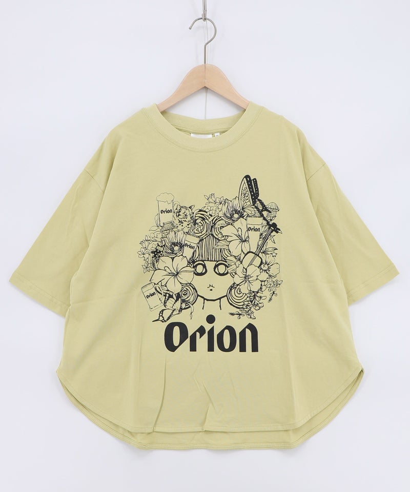 orion×ScoLar フラワーカーニバル柄Tシャツ-6