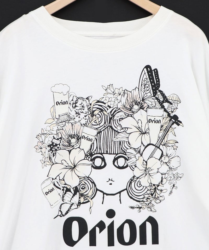 orion×ScoLar フラワーカーニバル柄Tシャツ-17