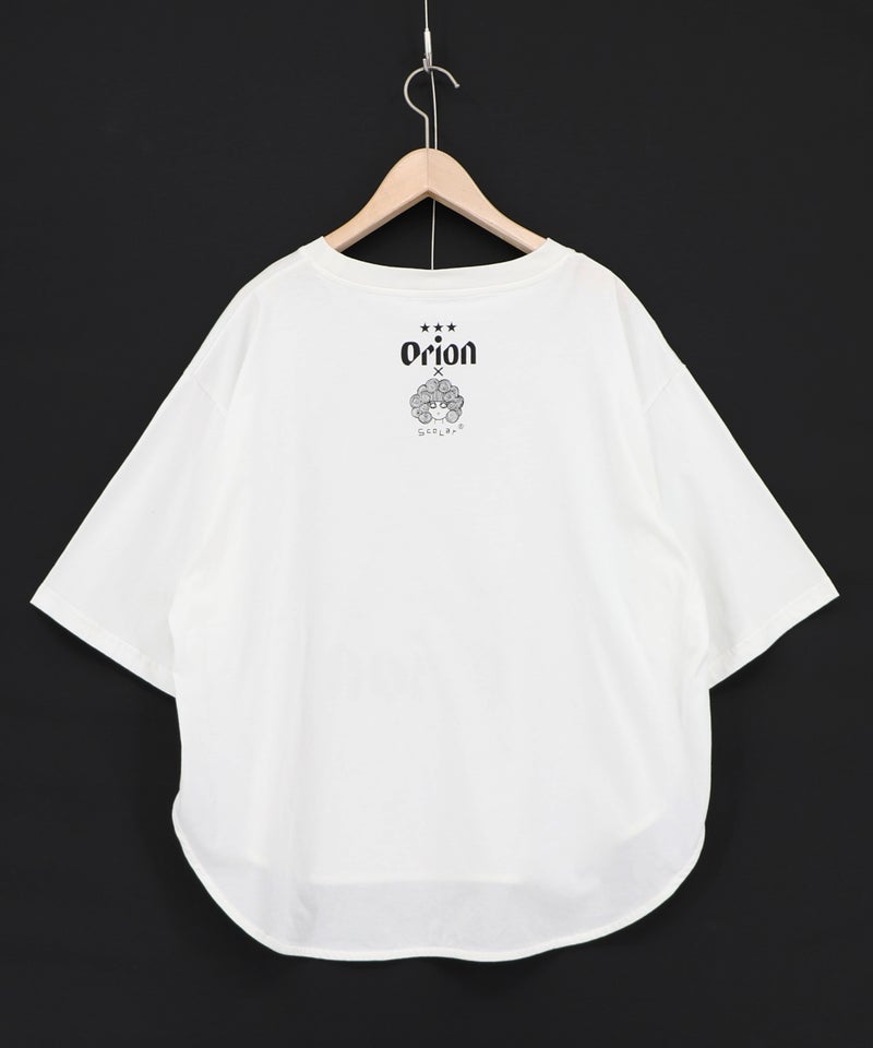 orion×ScoLar フラワーカーニバル柄Tシャツ-18