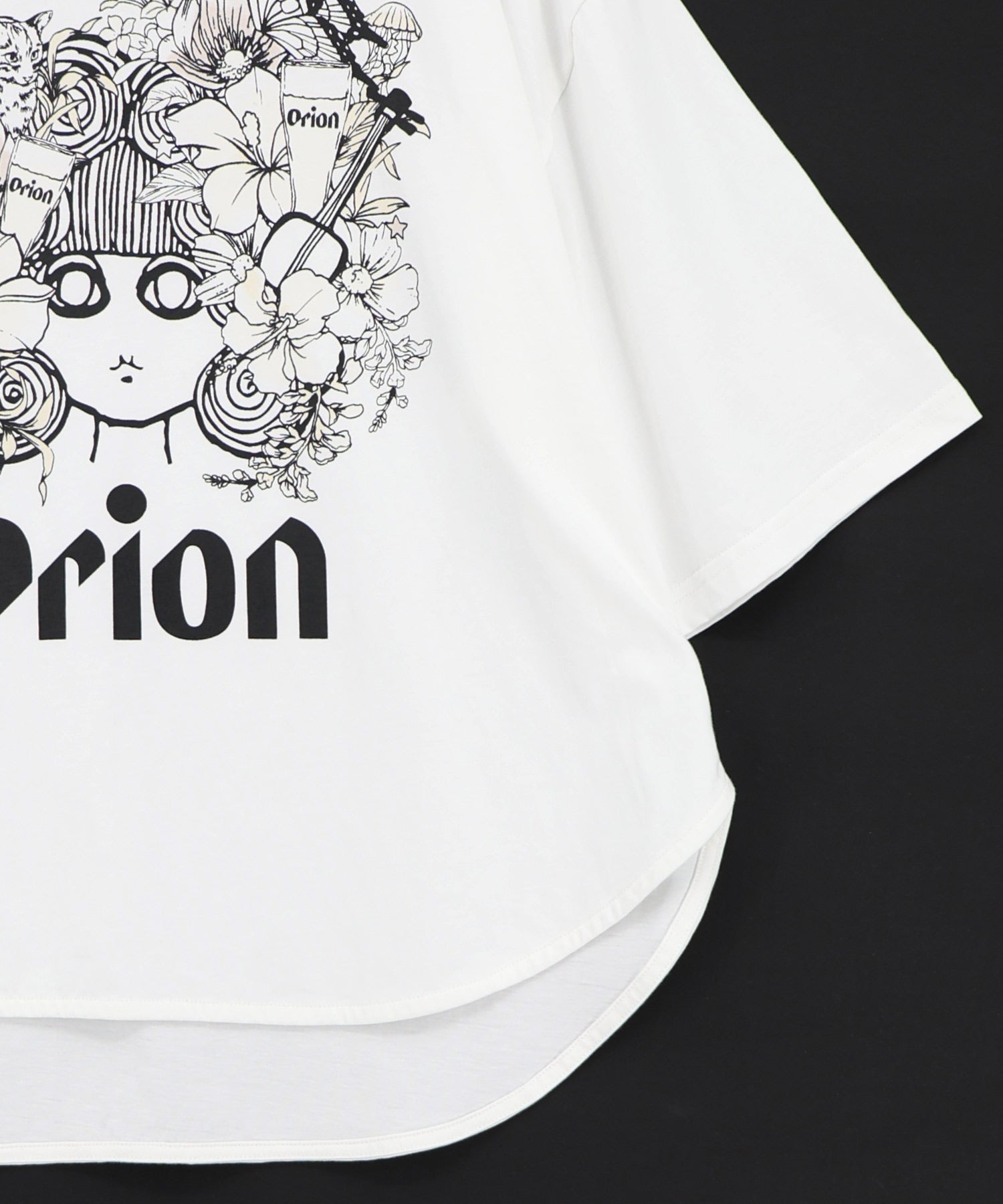 462006：orion×ScoLar フラワーカーニバル柄Tシャツの通販-ScoLar